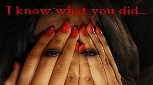 I saw what you did graphic