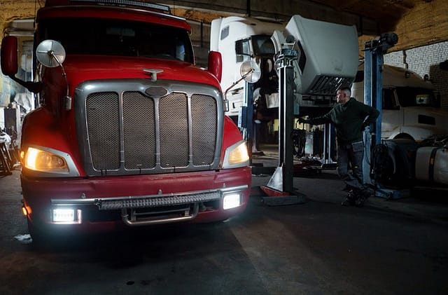 red truck